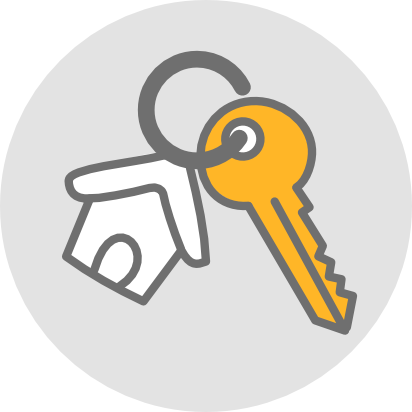 keychain icon circle